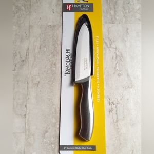NEW Hampton Forge Tomodachi 6 inch Ceramic Chef Knife